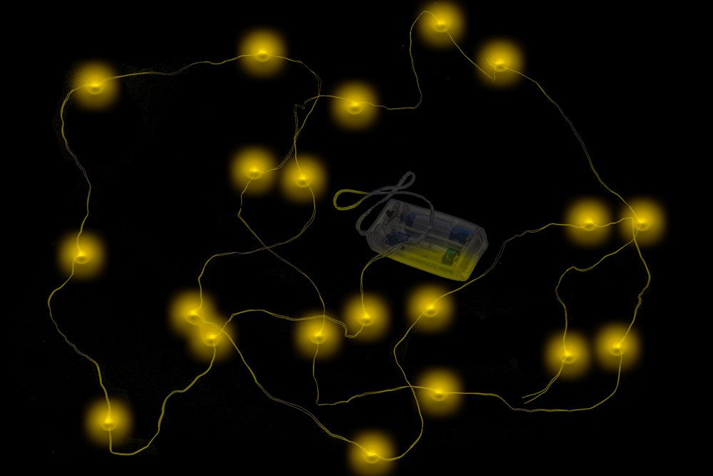 String of LED lights 20 GOLD - Lynendo Trade Store