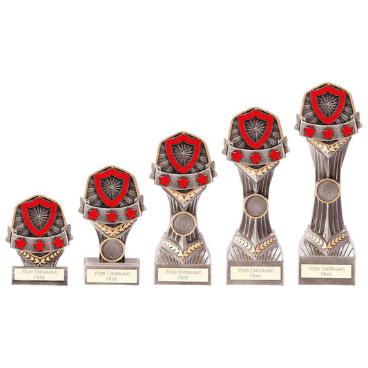 Falcon School House Award Trophy - Red - Lynendo Trade Store