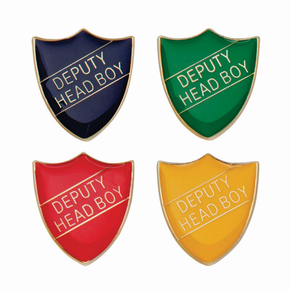 Deputy Head Boy Shield Enamel Badge-Scholar Shield Badge - Lynendo Trade Store