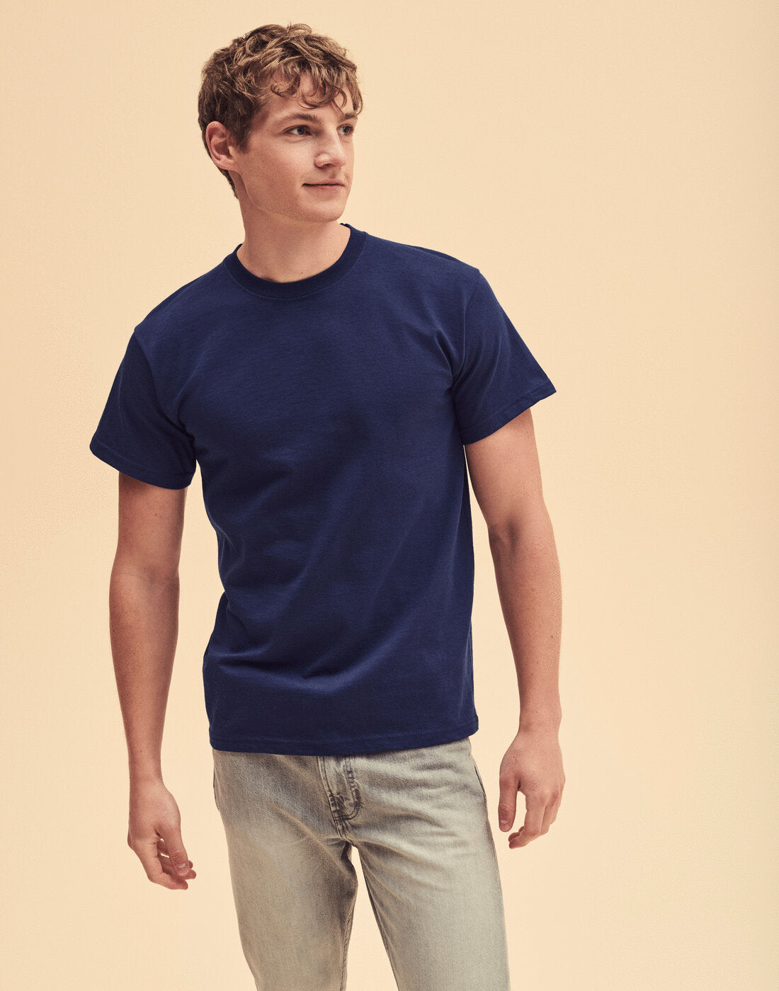 FRUIT OF THE LOOM Heavy Cotton T shirt - Lynendo Trade Store