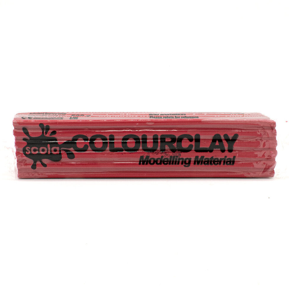 Scola Modelling Clay Block 500g-Coloured Modelling Plasticine-Bulk Buy - Lynendo Trade Store