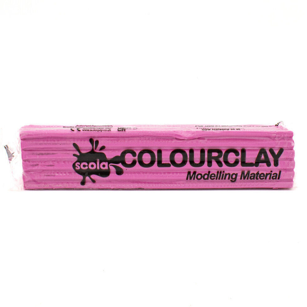 Scola Modelling Clay Block 500g-Coloured Modelling Plasticine-Bulk Buy - Lynendo Trade Store