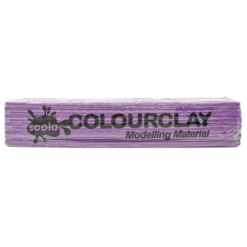 Scola Modelling Clay Block 500g-Coloured Modelling Plasticine-Bulk Buy - Lynendo Trade Store