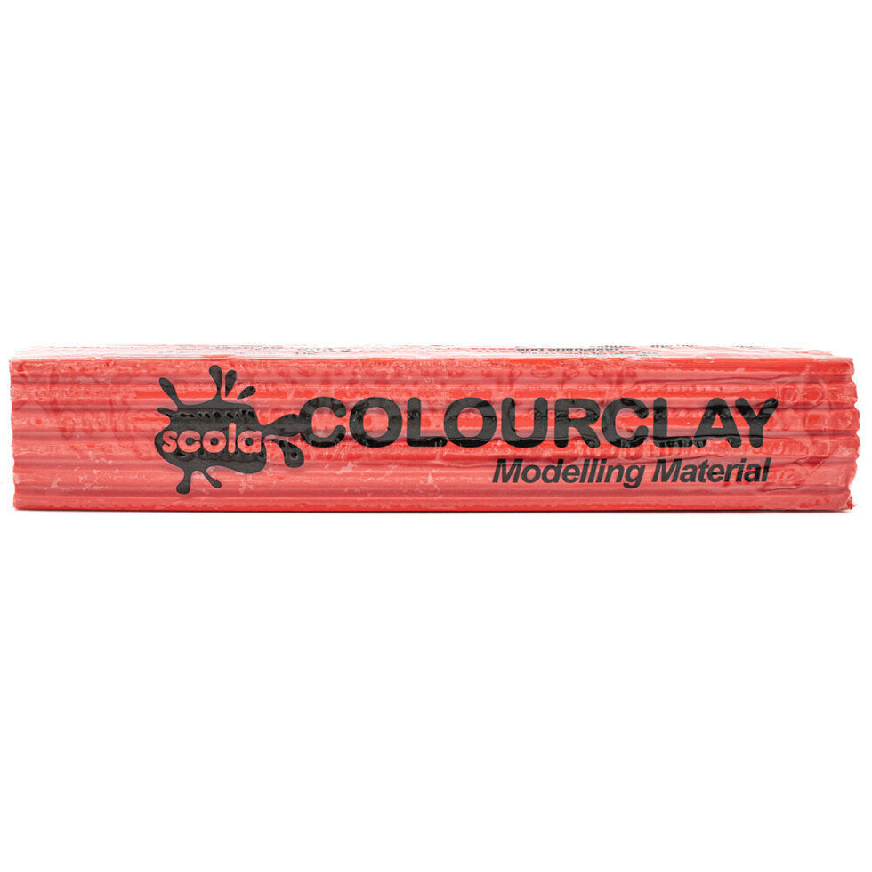 Scola Modelling Clay Block 500g-Coloured Modelling Plasticine-Bulk Buy - Lynendo Trade Store