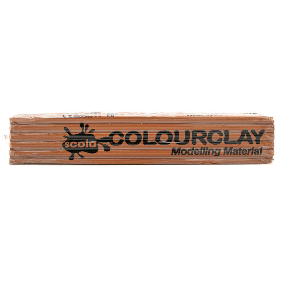 Scola Modelling Clay Block 500g-Coloured Modelling Plasticine-Bulk Buy - Lynendo Trade Store