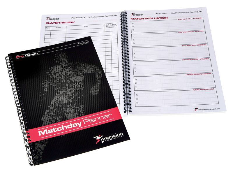 Precision A4 Football Match Day Planner (Single) - Lynendo Trade Store