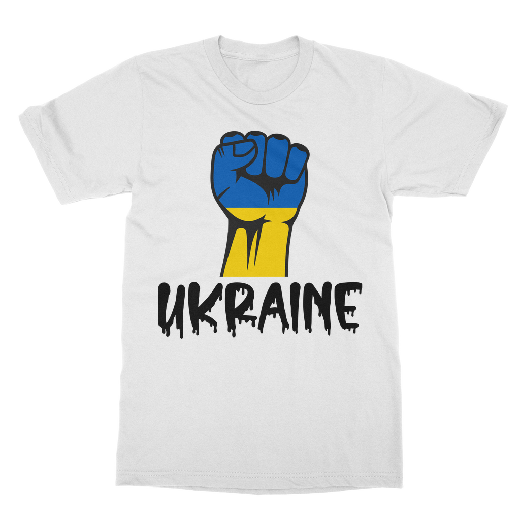 Ukraine Fist Classic Adult T-Shirt - Lynendo Trade Store