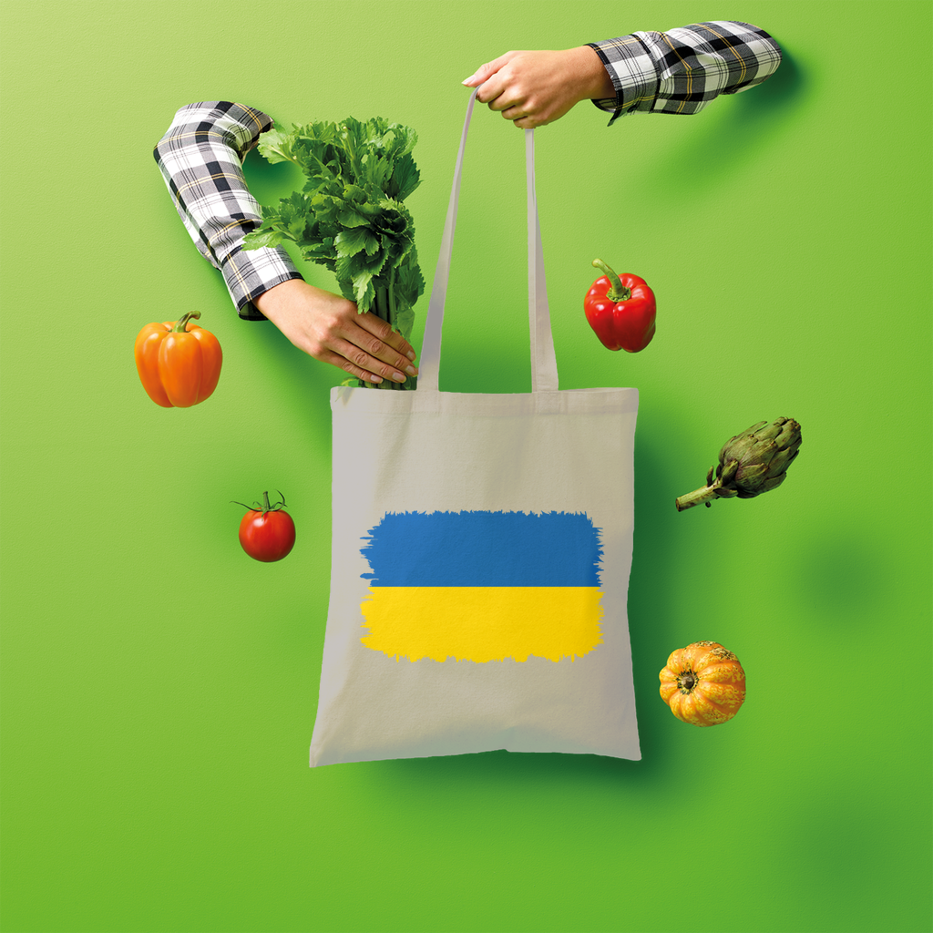 UKRAINE FLAG Shopper Tote Bag - Lynendo Trade Store
