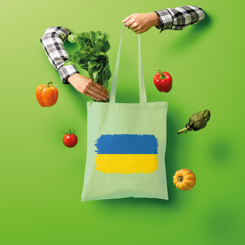 UKRAINE FLAG Shopper Tote Bag - Lynendo Trade Store