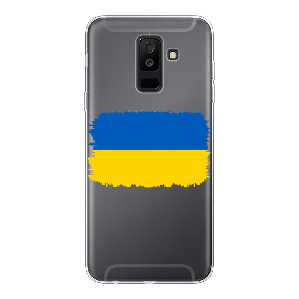 UKRAINE FLAG Back Printed Transparent Soft Phone Case - Lynendo Trade Store
