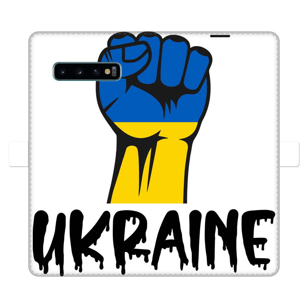 Ukraine Fist Fully Printed Wallet Cases - Lynendo Trade Store