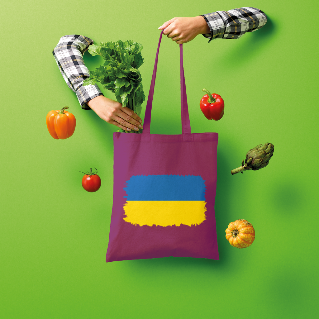 UKRAINE FLAG Shopper Tote Bag - Lynendo Trade Store