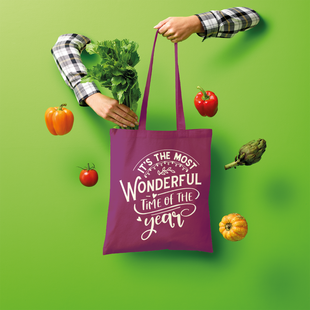 THE MOST WONDERFUL TIME Shopper Tote Bag - Lynendo Trade Store