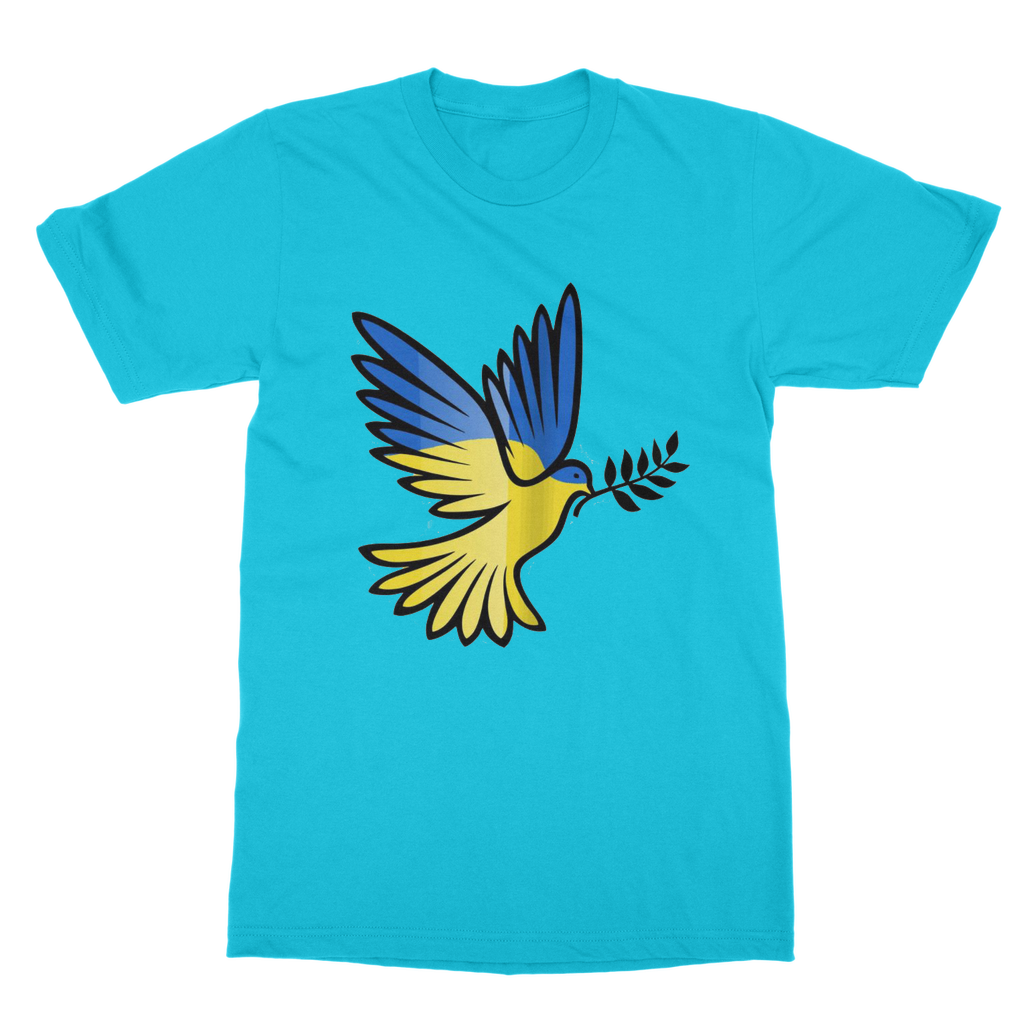 Ukraine Peace Bird Classic Adult T-Shirt - Lynendo Trade Store