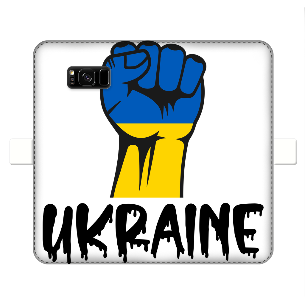 Ukraine Fist Fully Printed Wallet Cases - Lynendo Trade Store
