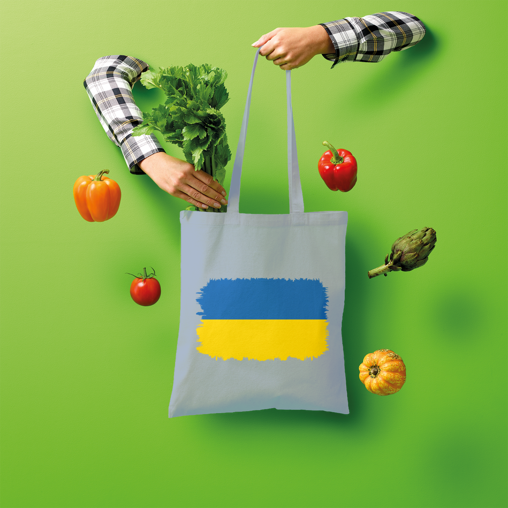 UKRAINE FLAG Shopper Tote Bag - Lynendo Trade Store