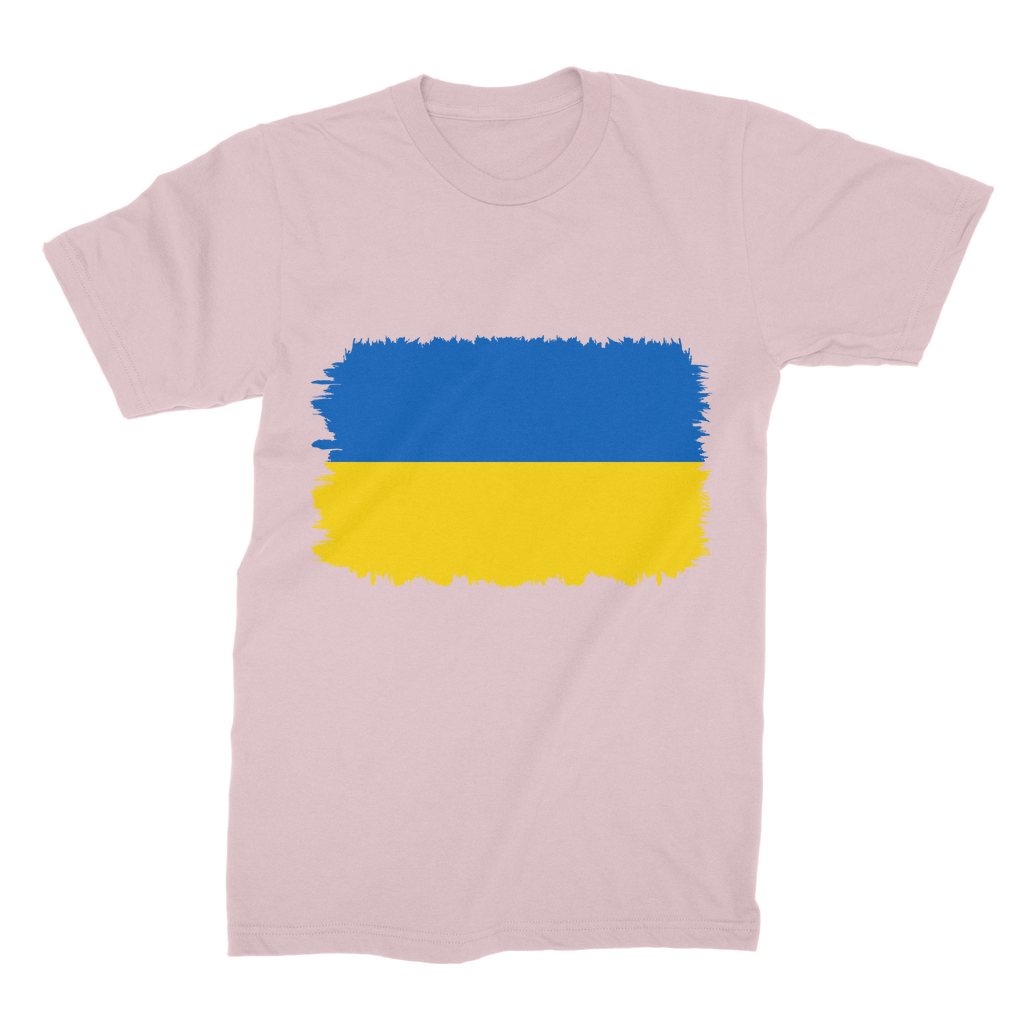 UKRAINE FLAG Premium Jersey Adult T-Shirt - Lynendo Trade Store