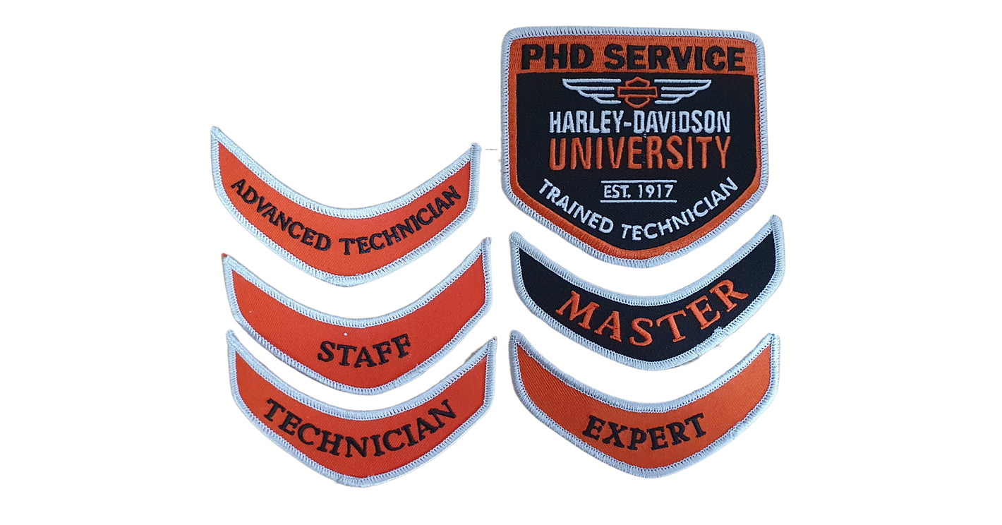 Harley Davidson Mechanic Badges