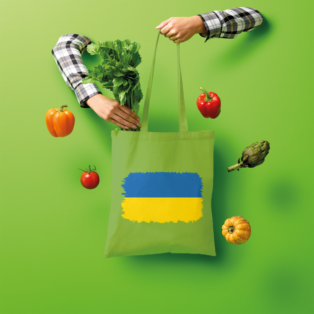 UKRAINE FLAG Shopper Tote Bag - Lynendo Trade Store