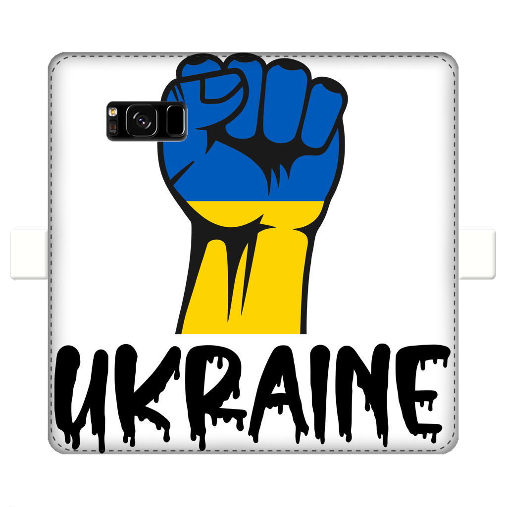 Ukraine Fist Fully Printed Wallet Cases - Lynendo Trade Store