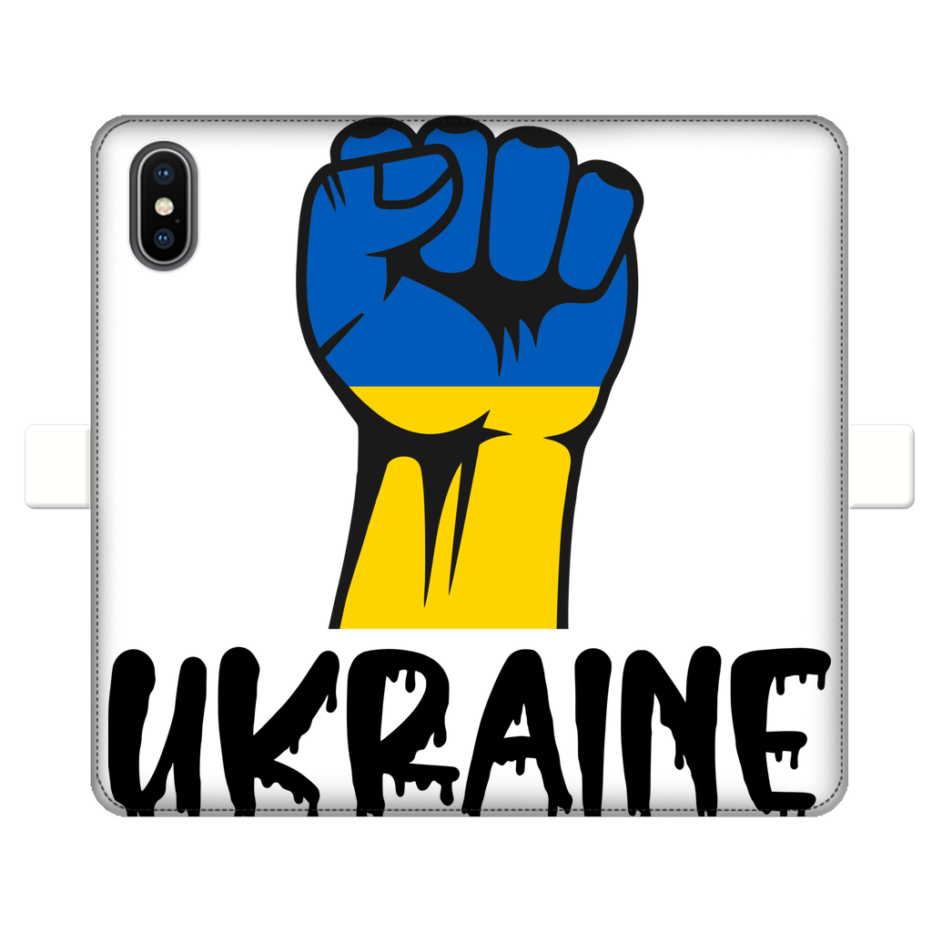 Ukraine Fist Fully Printed Wallet Cases - Lynendo Trade Store