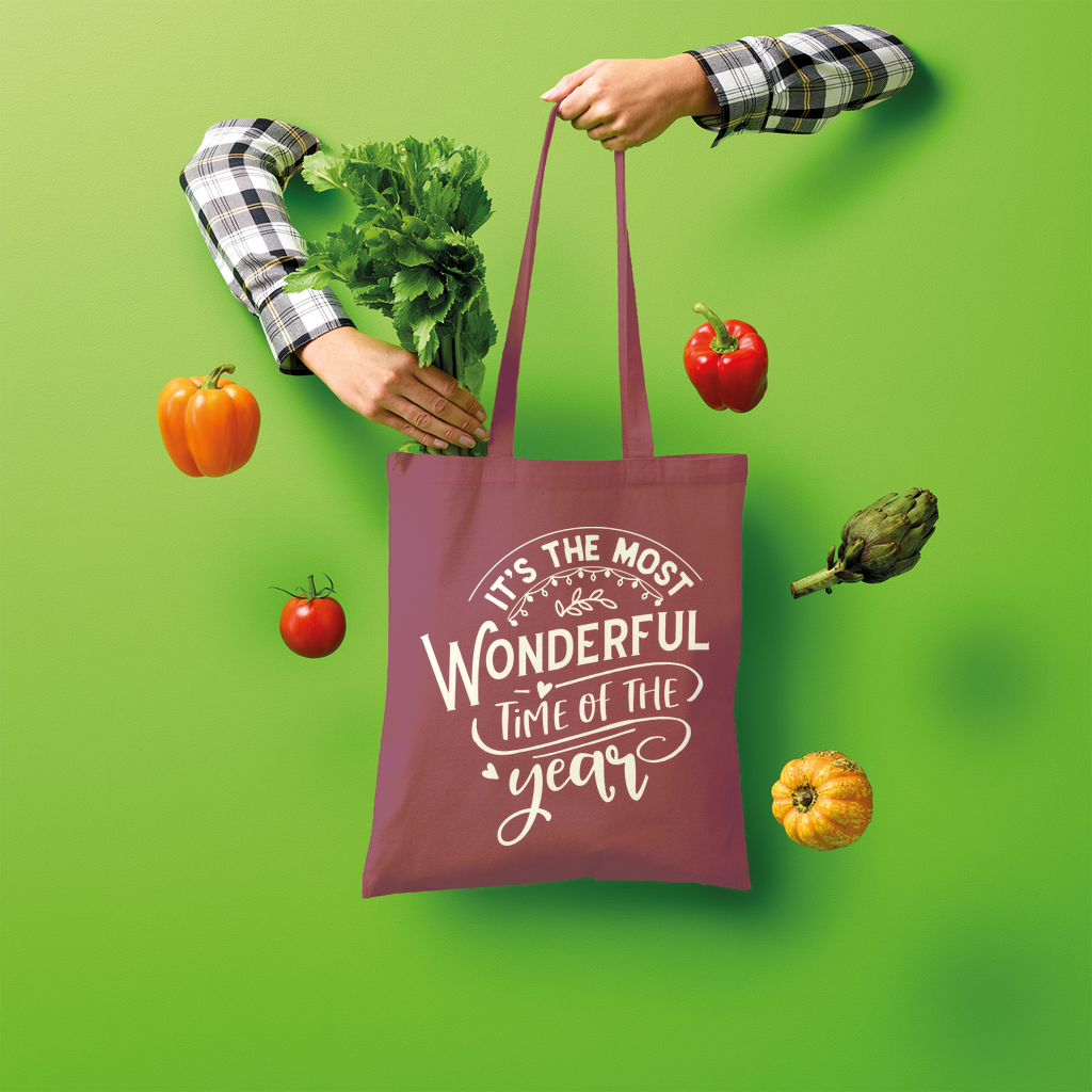 THE MOST WONDERFUL TIME Shopper Tote Bag - Lynendo Trade Store