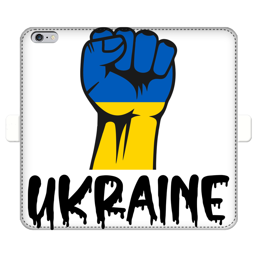 Ukraine Fist Fully Printed Wallet Cases - Lynendo Trade Store