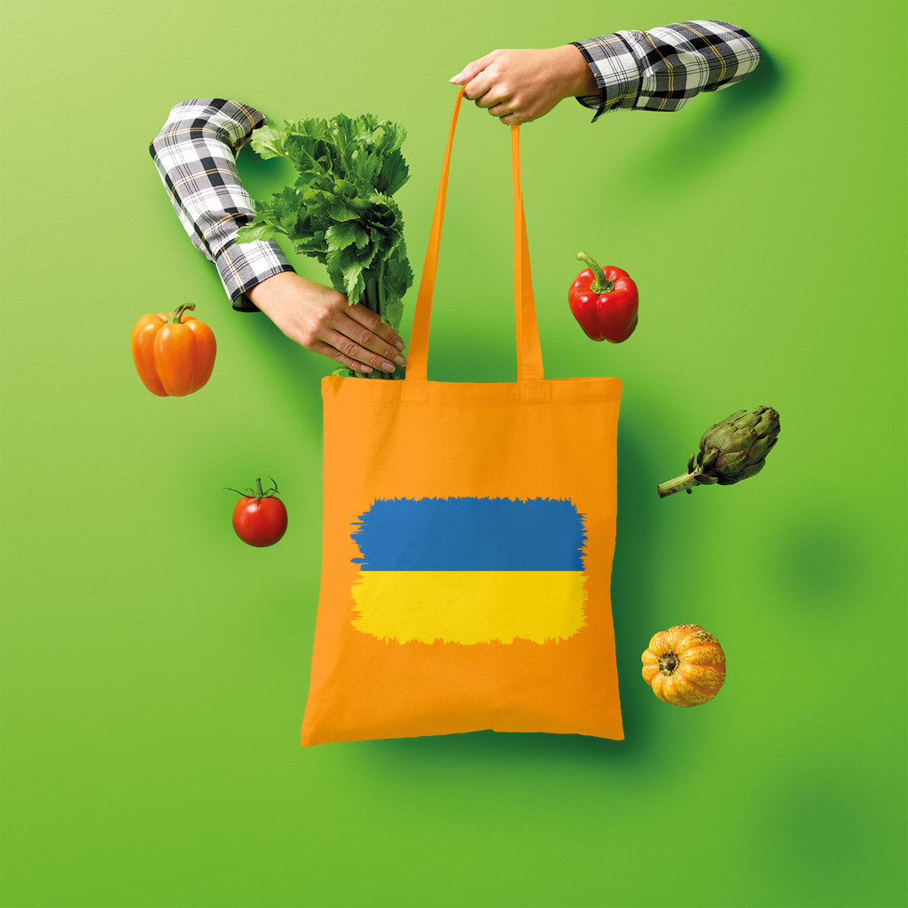 UKRAINE FLAG Shopper Tote Bag - Lynendo Trade Store
