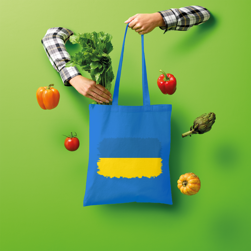 UKRAINE FLAG Shopper Tote Bag - Lynendo Trade Store