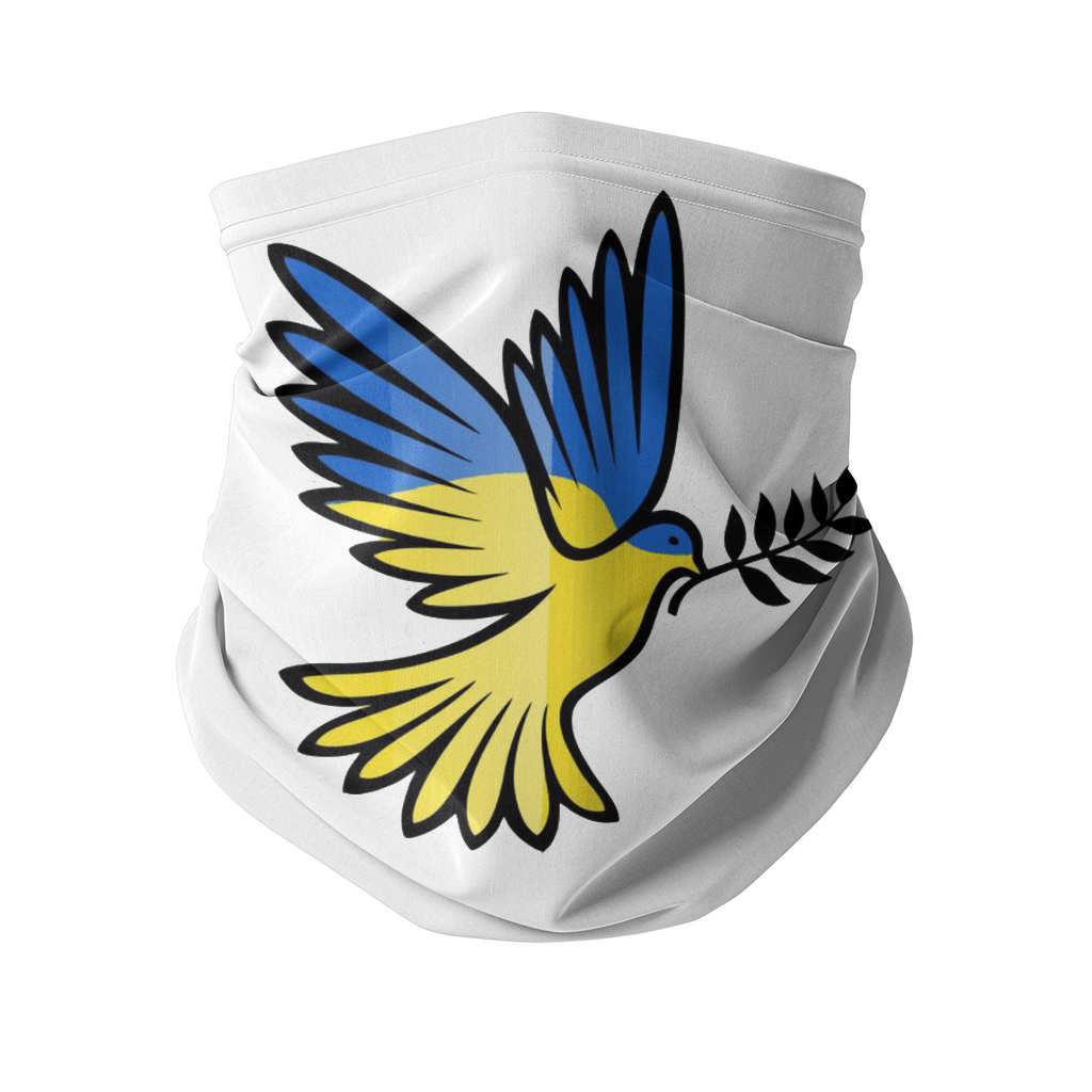 Ukraine Peace Bird Sublimation Neck Gaiter - Lynendo Trade Store