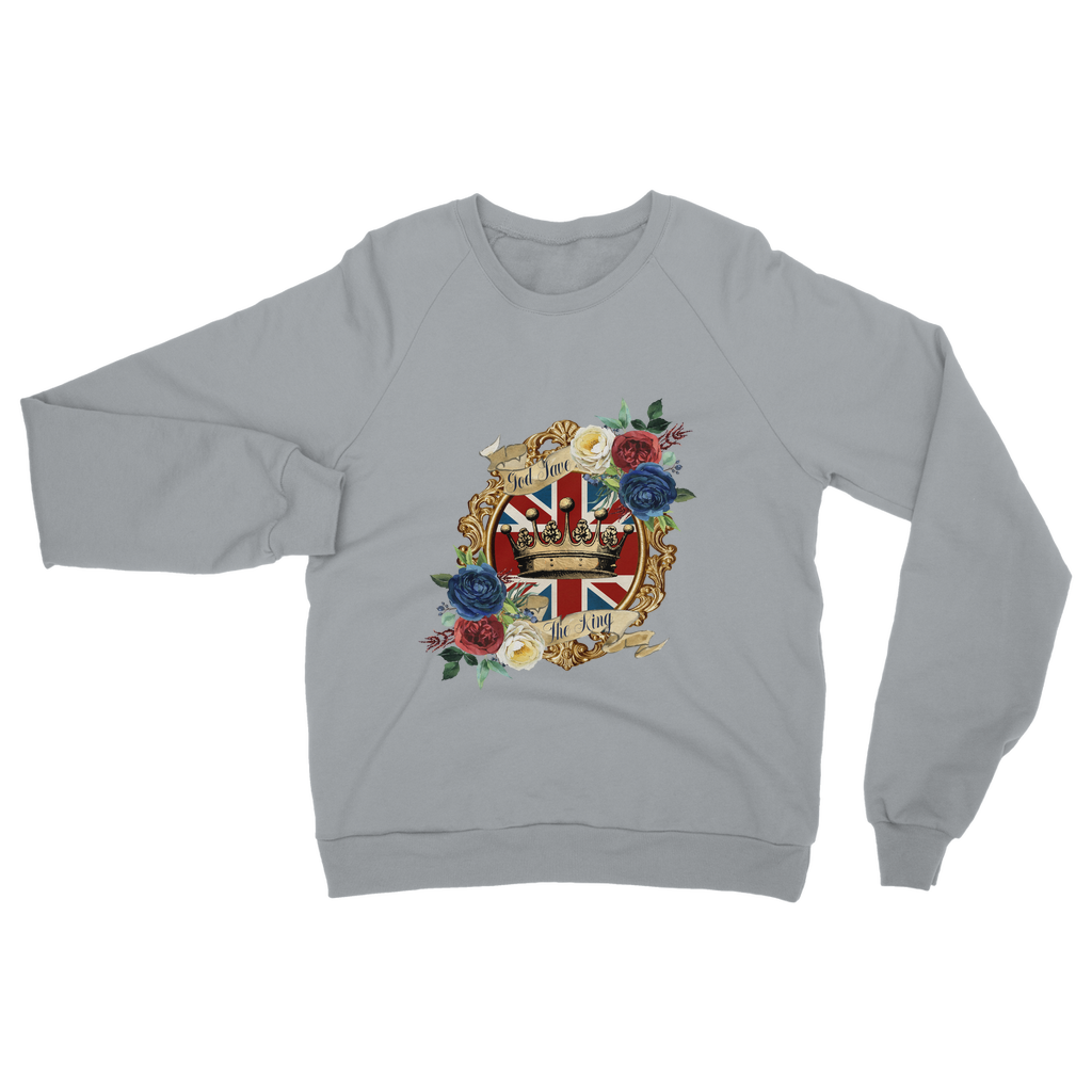 GOD SAVE THE KING Classic Adult Sweatshirt - Lynendo Trade Store