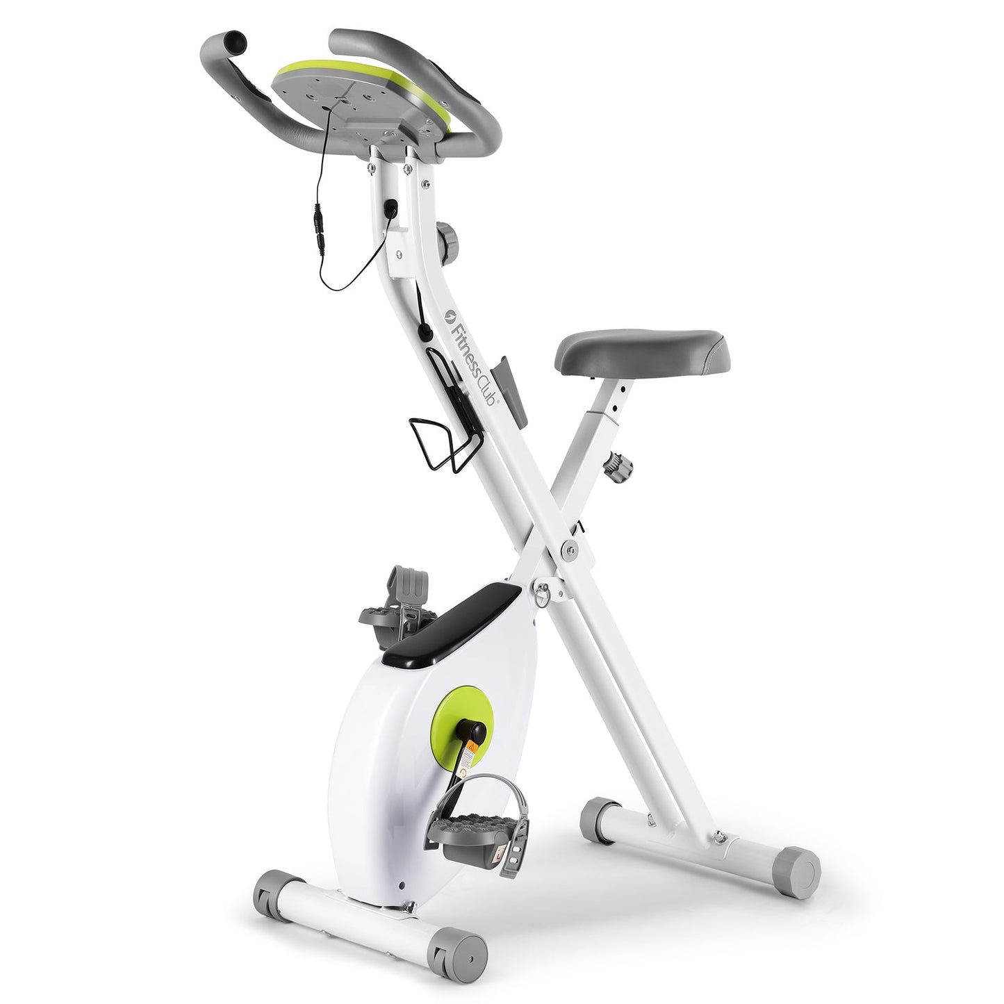 Foldable Exercise Bike - Steel Frame with Phone and Water Bottle Holder - Lynendo Trade Store