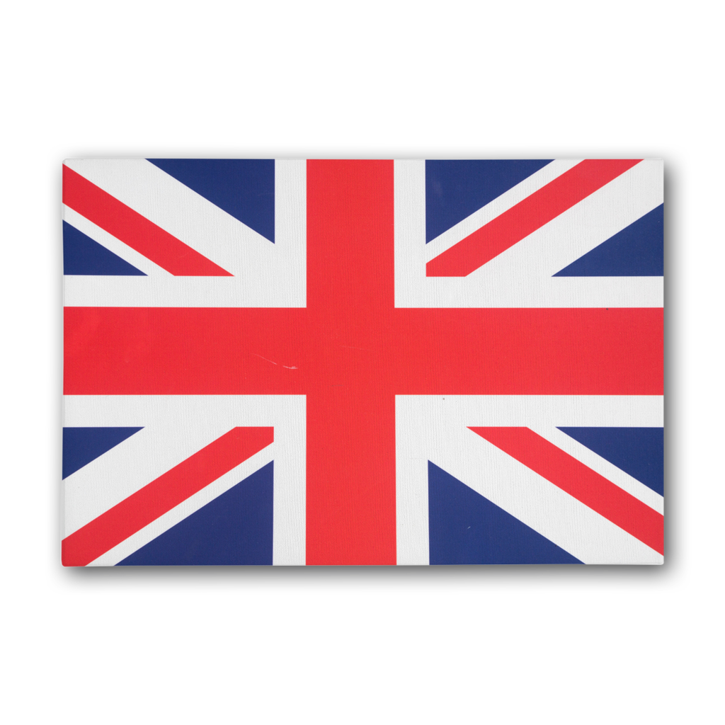 British Flag Premium Stretched Canvas - Lynendo Trade Store