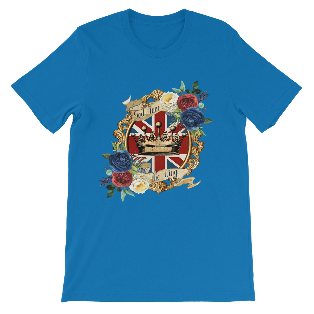 GOD SAVE THE KING Premium Kids T-Shirt - Lynendo Trade Store