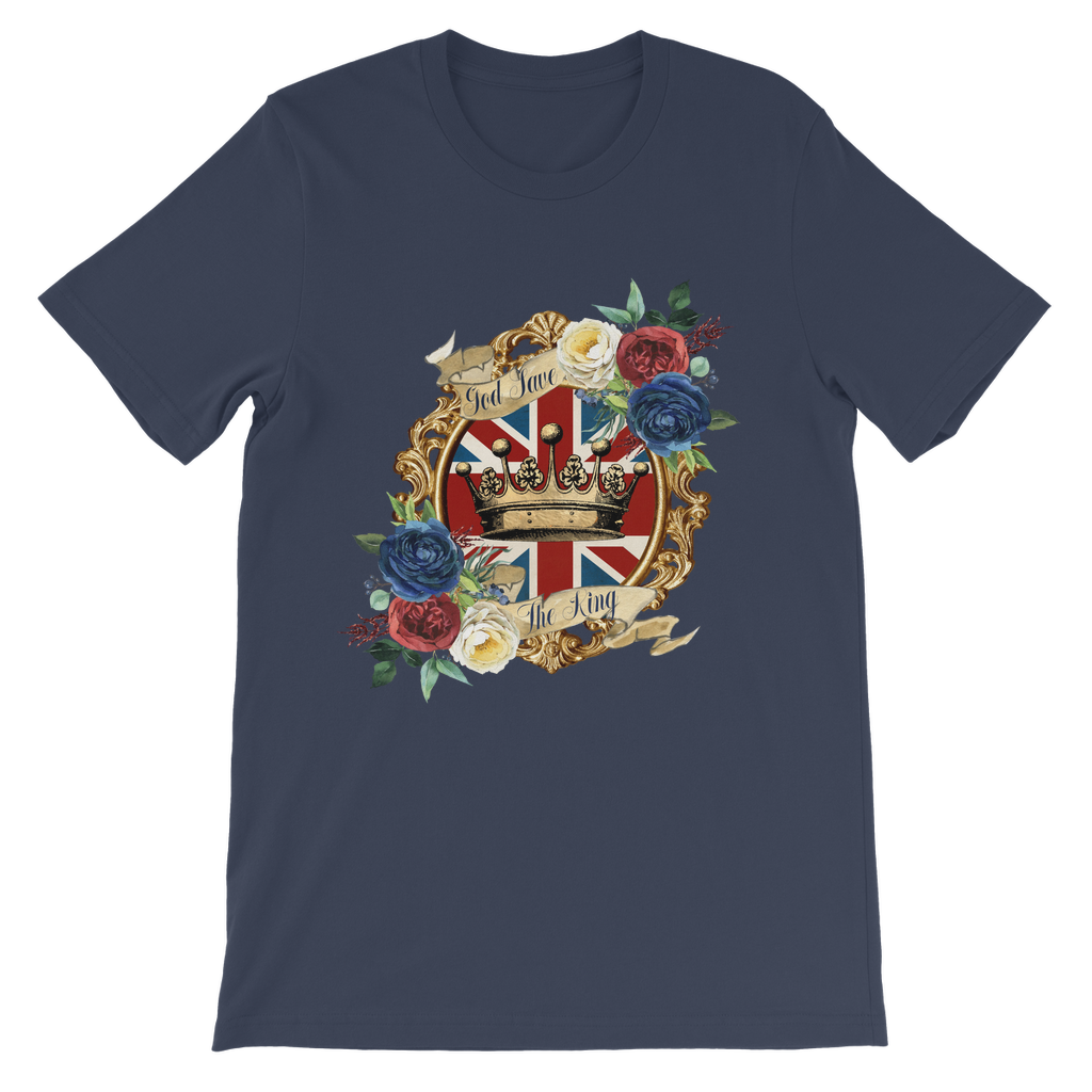 GOD SAVE THE KING Premium Kids T-Shirt - Lynendo Trade Store