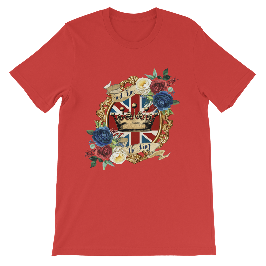 GOD SAVE THE KING Premium Kids T-Shirt - Lynendo Trade Store