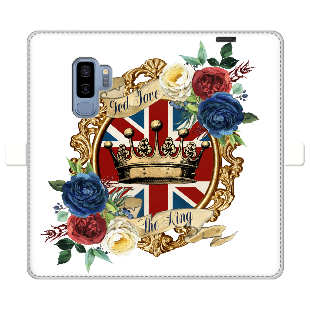 GOD SAVE THE KING Fully Printed Wallet Cases - Lynendo Trade Store