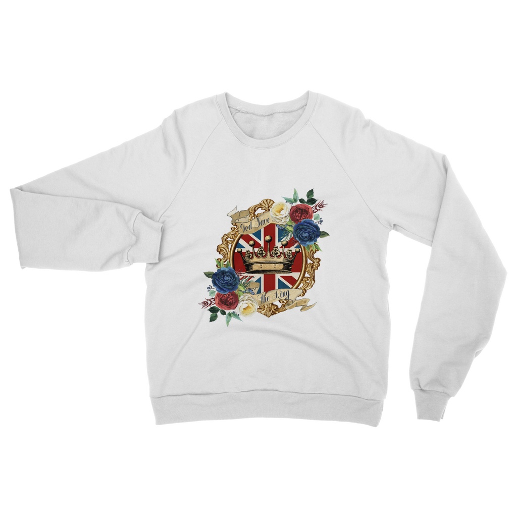 GOD SAVE THE KING Classic Adult Sweatshirt - Lynendo Trade Store