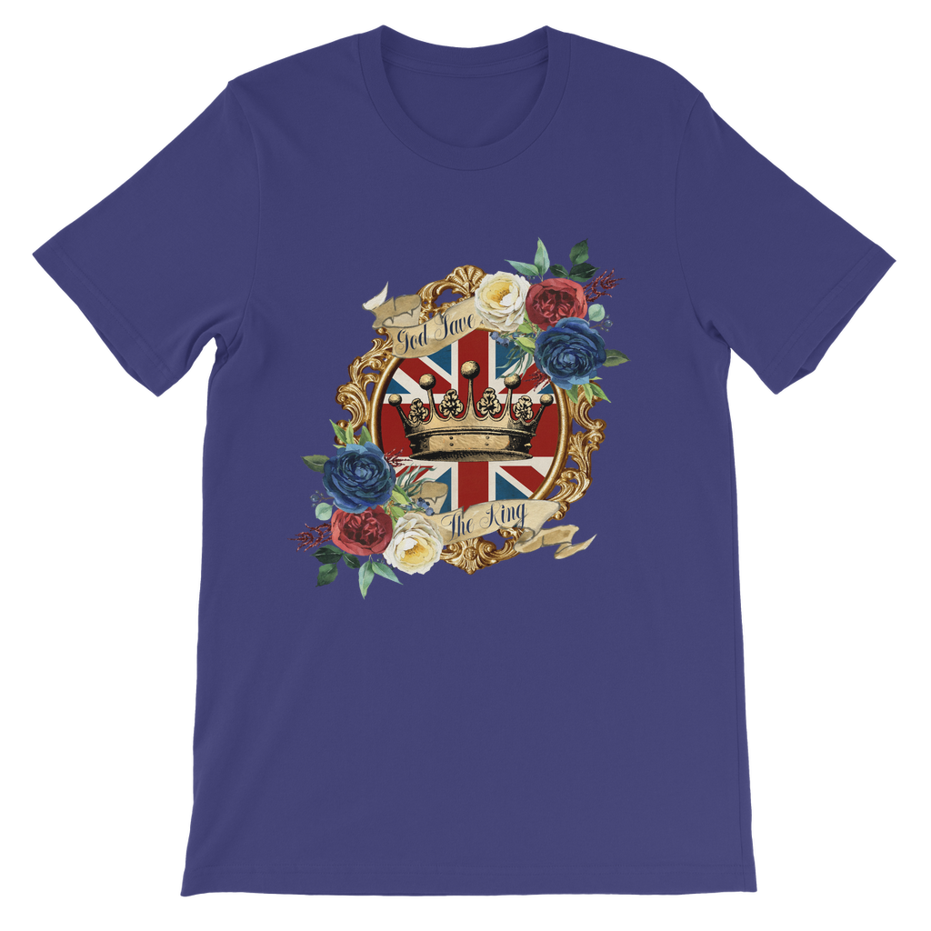 GOD SAVE THE KING Premium Kids T-Shirt - Lynendo Trade Store