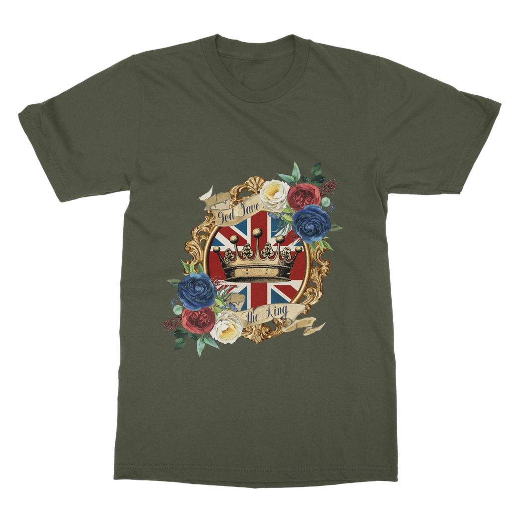 GOD SAVE THE KING T-Shirt Dress - Lynendo Trade Store