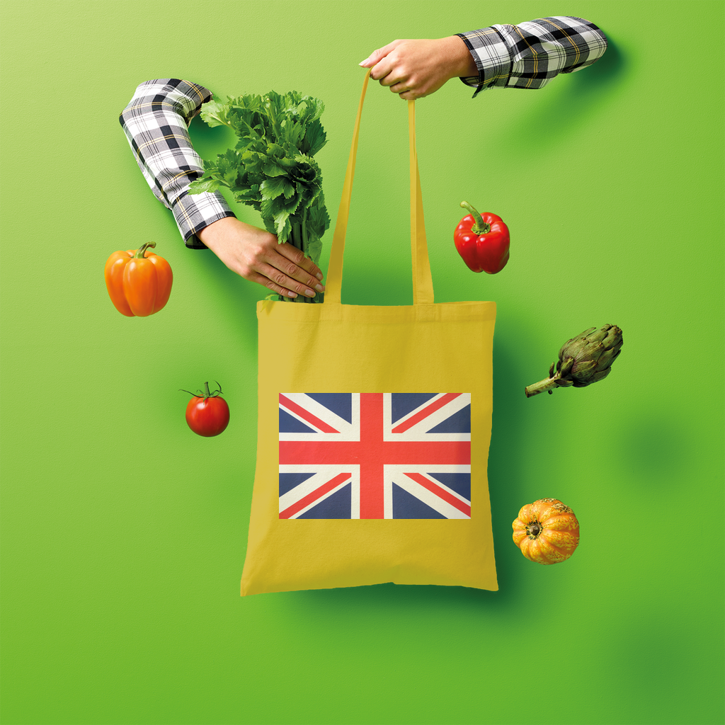 British Flag Shopper Tote Bag - Lynendo Trade Store