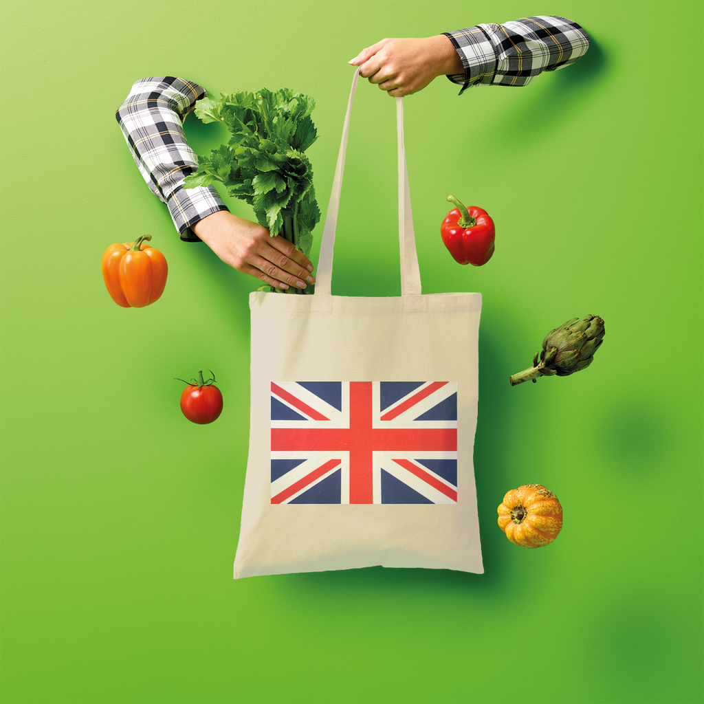 British Flag Shopper Tote Bag - Lynendo Trade Store