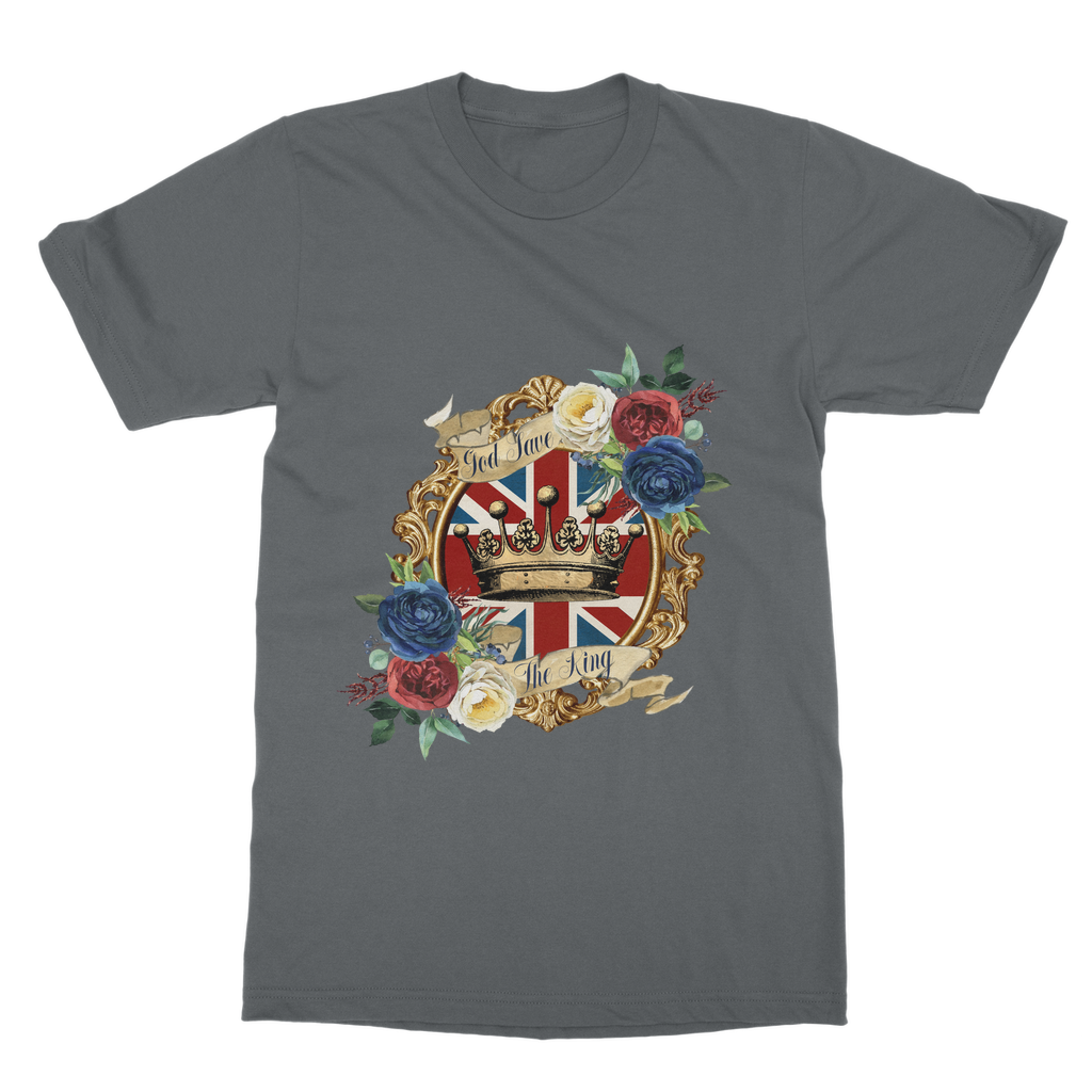 GOD SAVE THE KING T-Shirt Dress - Lynendo Trade Store