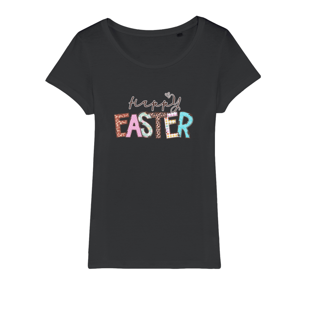 Happy Easter Organic Jersey Womens T-Shirt - Lynendo Trade Store