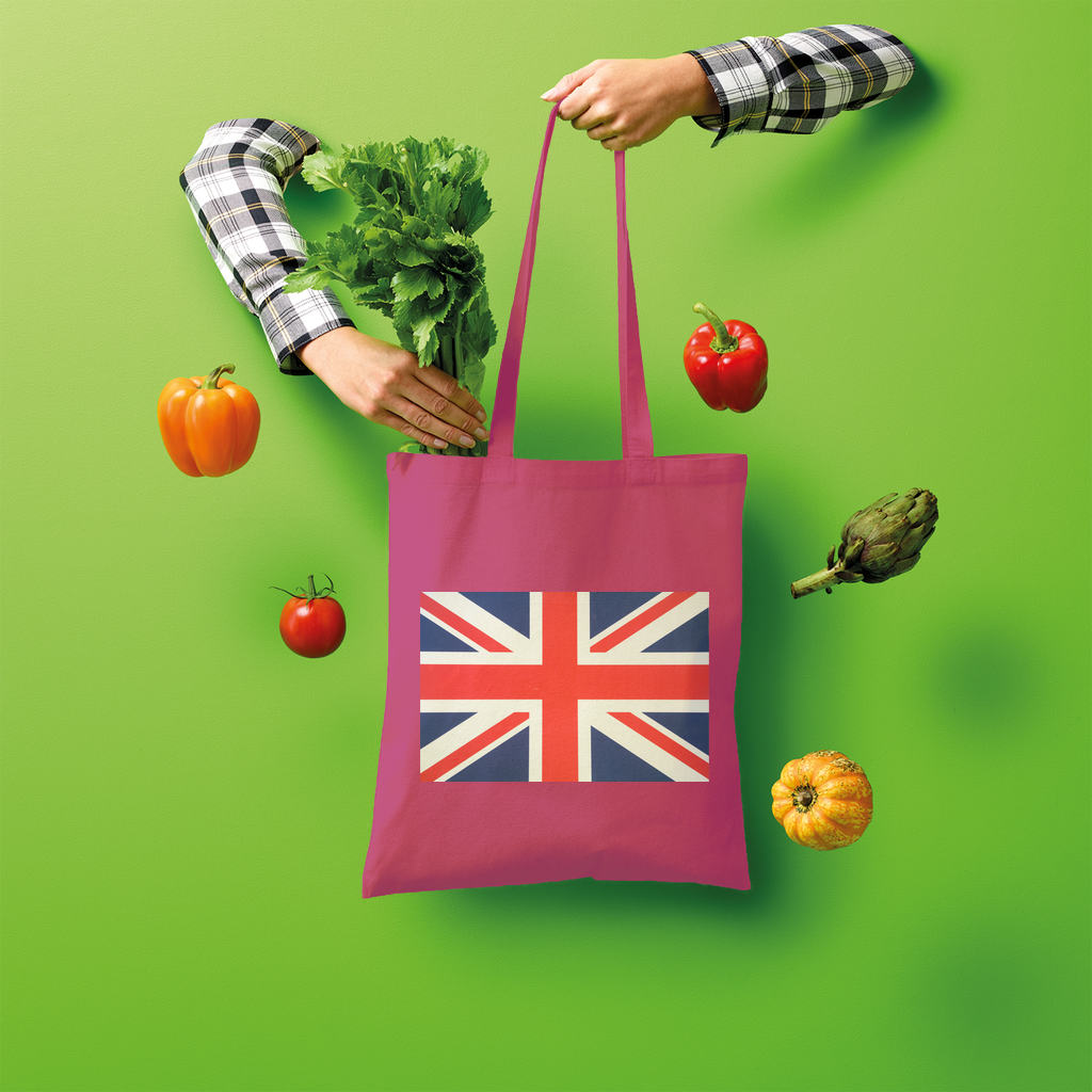 British Flag Shopper Tote Bag - Lynendo Trade Store