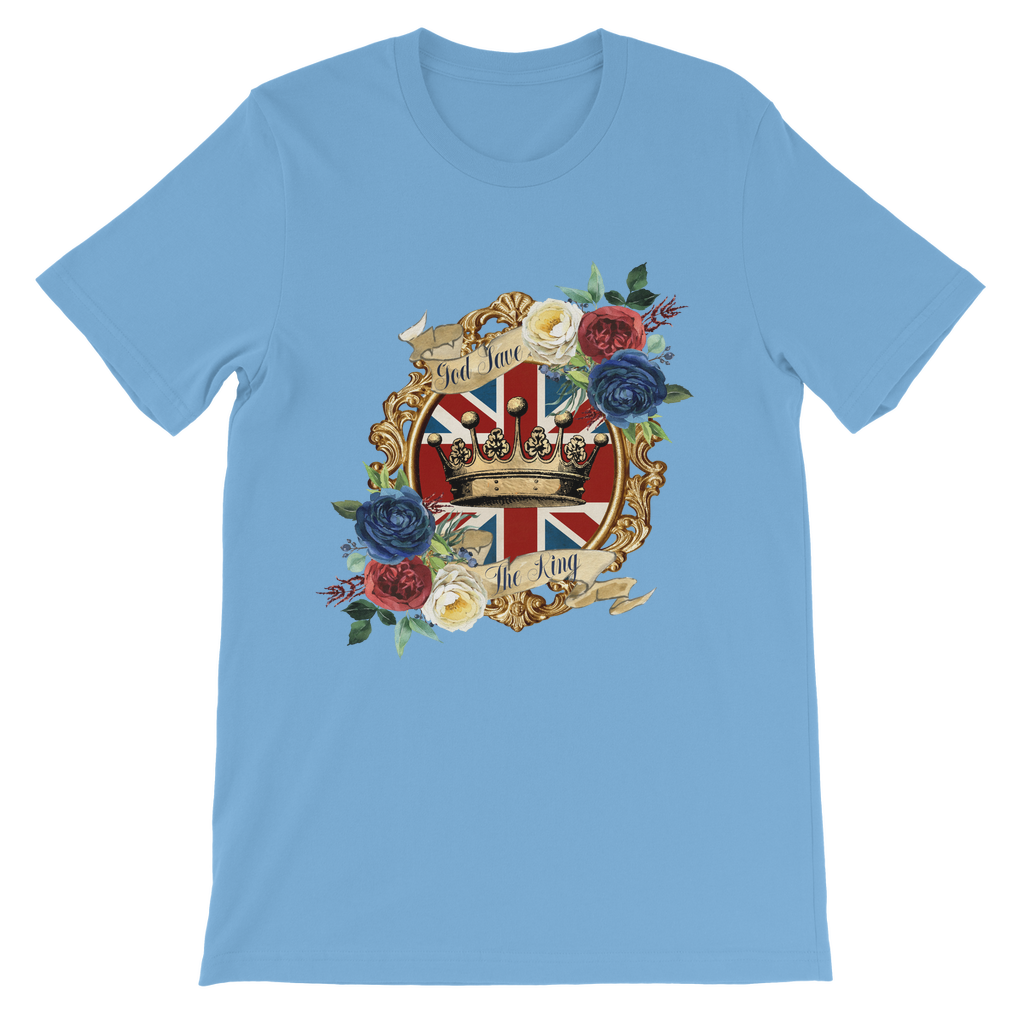 GOD SAVE THE KING Premium Kids T-Shirt - Lynendo Trade Store