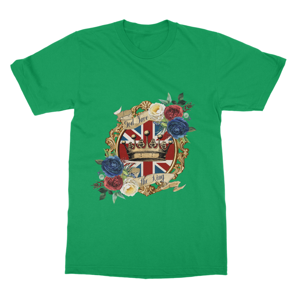 GOD SAVE THE KING T-Shirt Dress - Lynendo Trade Store