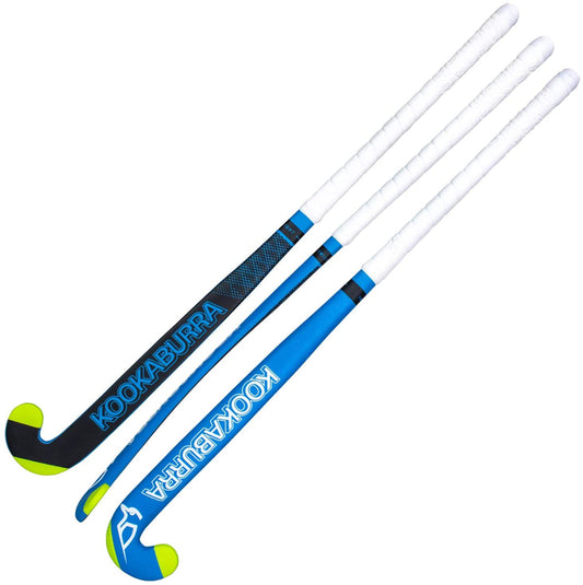 KOOKABURRA Unisex's Twilight Hockey Stick, Blue/Black, 36.5L - Joggaboms