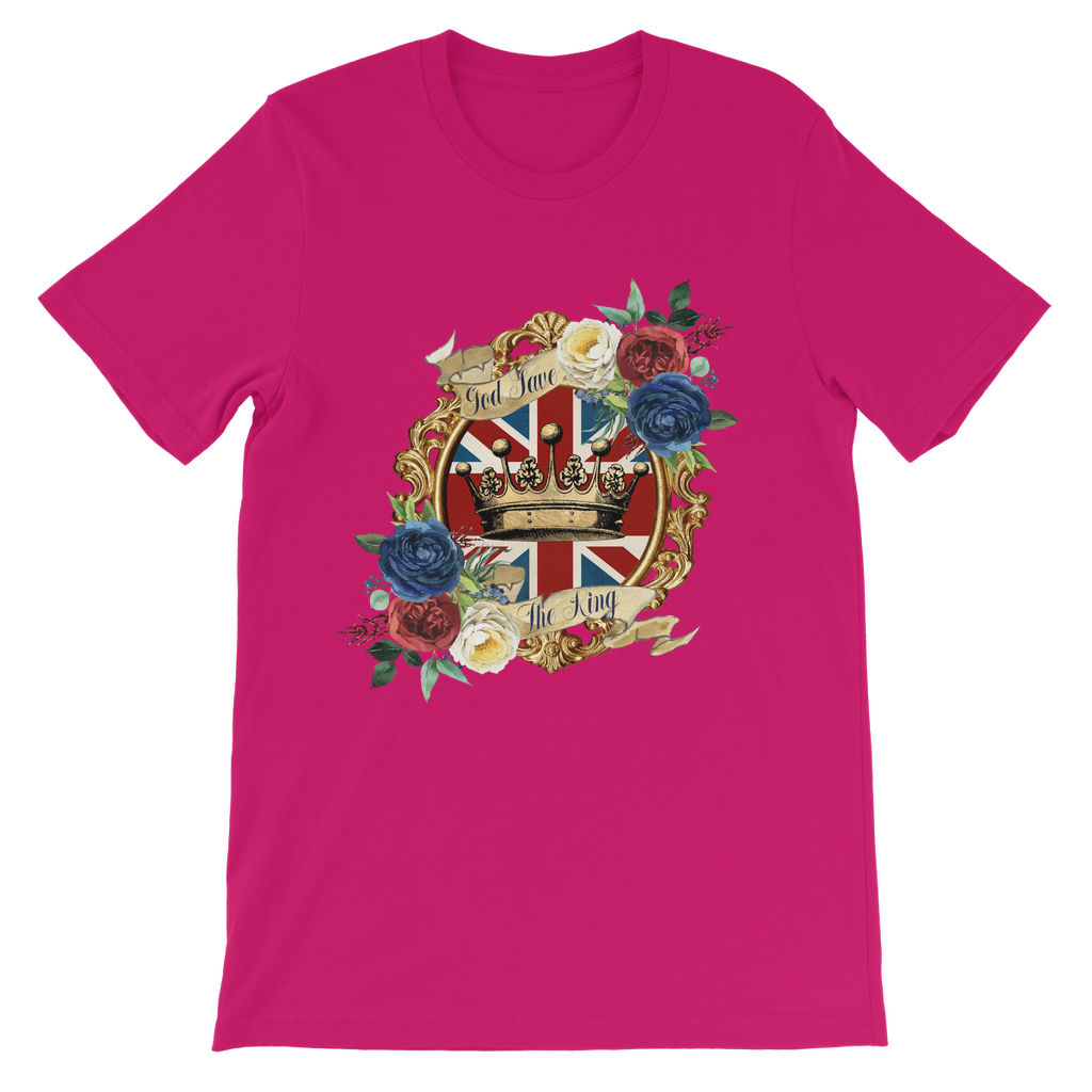 GOD SAVE THE KING Premium Kids T-Shirt - Lynendo Trade Store