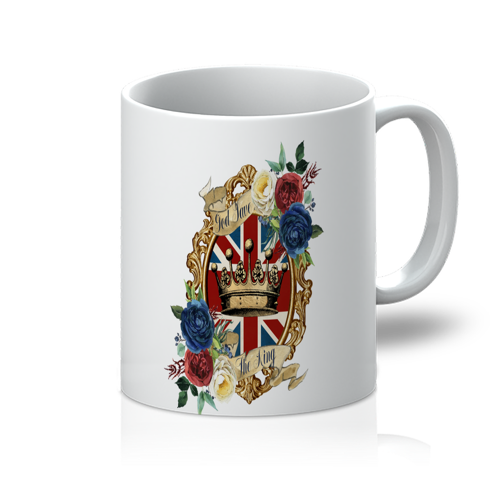 GOD SAVE THE KING 11oz Mug - Lynendo Trade Store